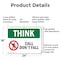 Signmission Safety Culture Sign, 24 in Width, Aluminum, Rectangle OS-2PACK-TS-A-1824-L-11797 - alternate 2